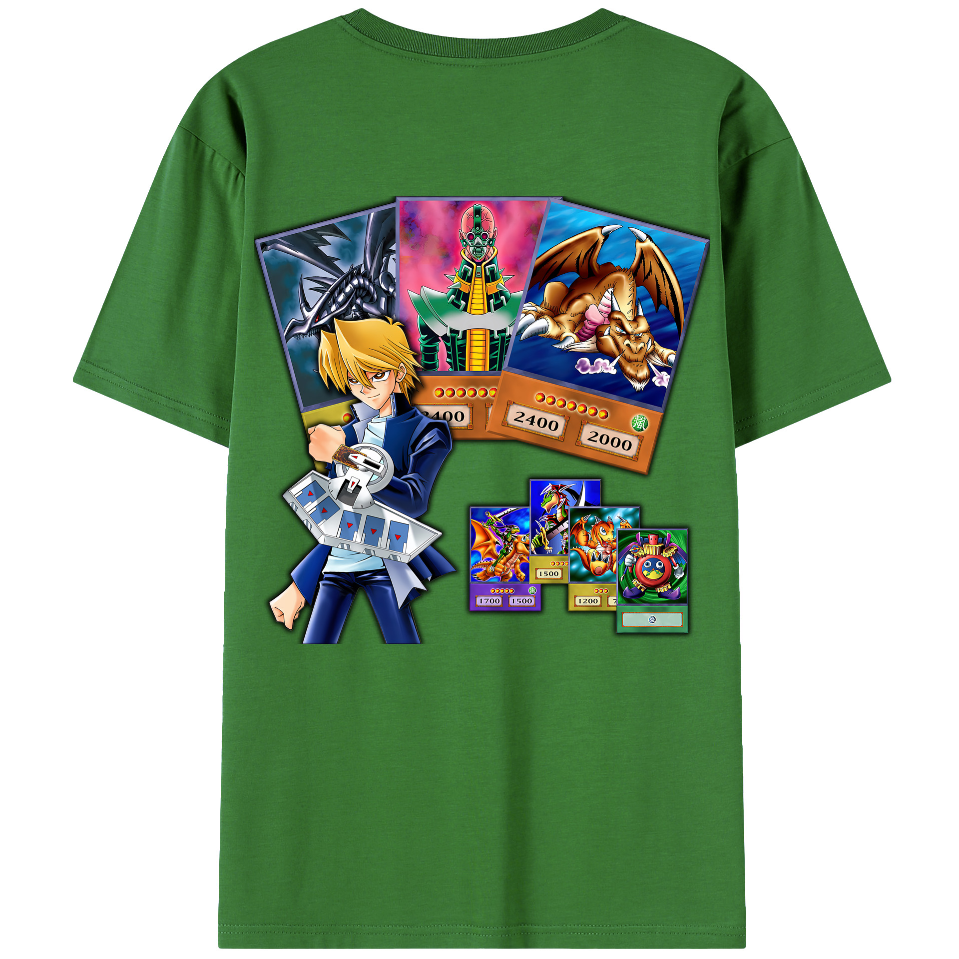 （画像用） 遊☆戯☆王 Yu-Gi-Oh! レディース半袖Tシャツ(バックプリント)